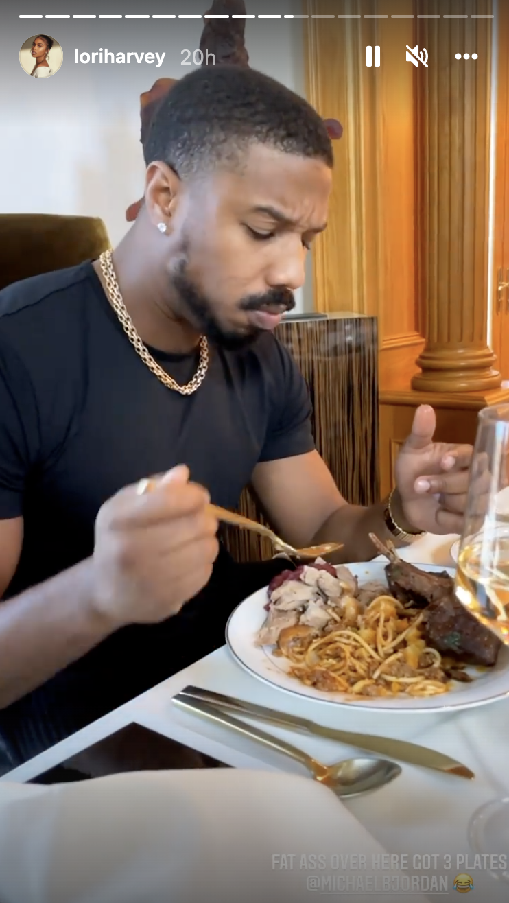 Lori Harvey and Michael B. Jordan Celebrate Thanksgiving Together